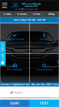 Mobile Screenshot of muller-honda.com